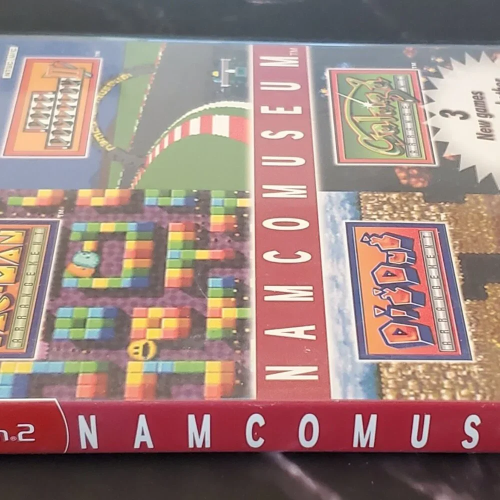 Playstation 2 Namco Museum Greatest Hits CIB Sony PS2 Pac-Man, Pole Position..
